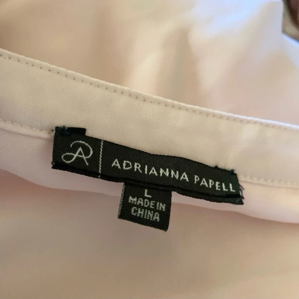 Adrianna Papell Peony Long Sleeve Blouse - Picture 10 of 13